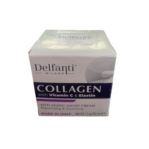 Delfanti Milano Anti-Aging Night Cream Collagen
With Vitamin C & Elastin